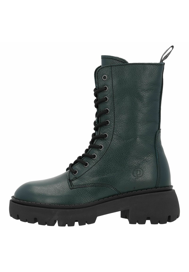 Palado DELOS - Botines con cordones - green petrol