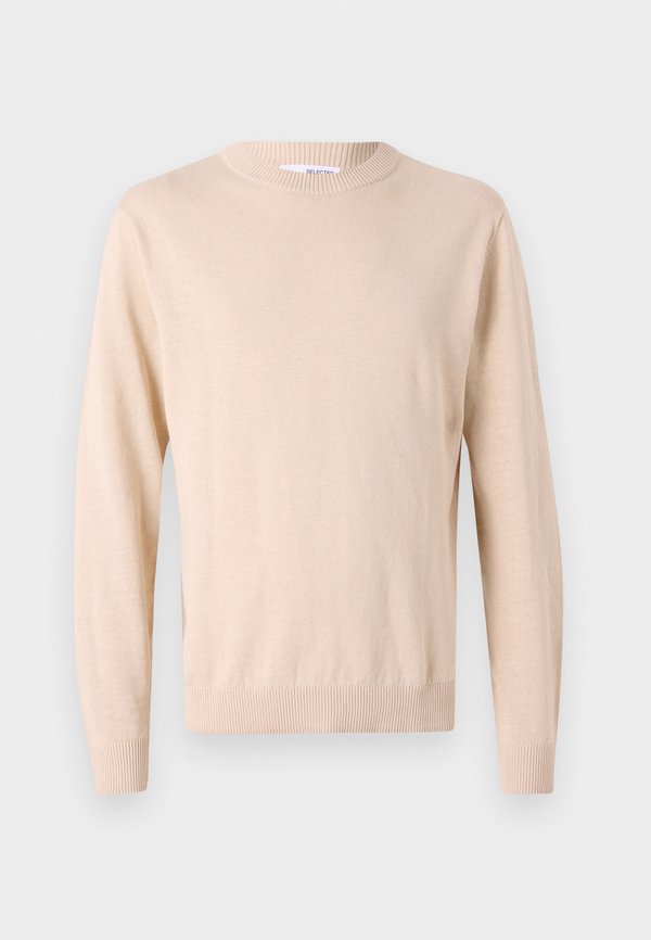 SLHMATTIS SUN CREW NECK - Jumper - oatmeal3