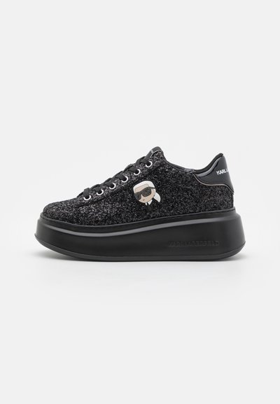 ANAKAPRI GLITTER - Baskets basses - black