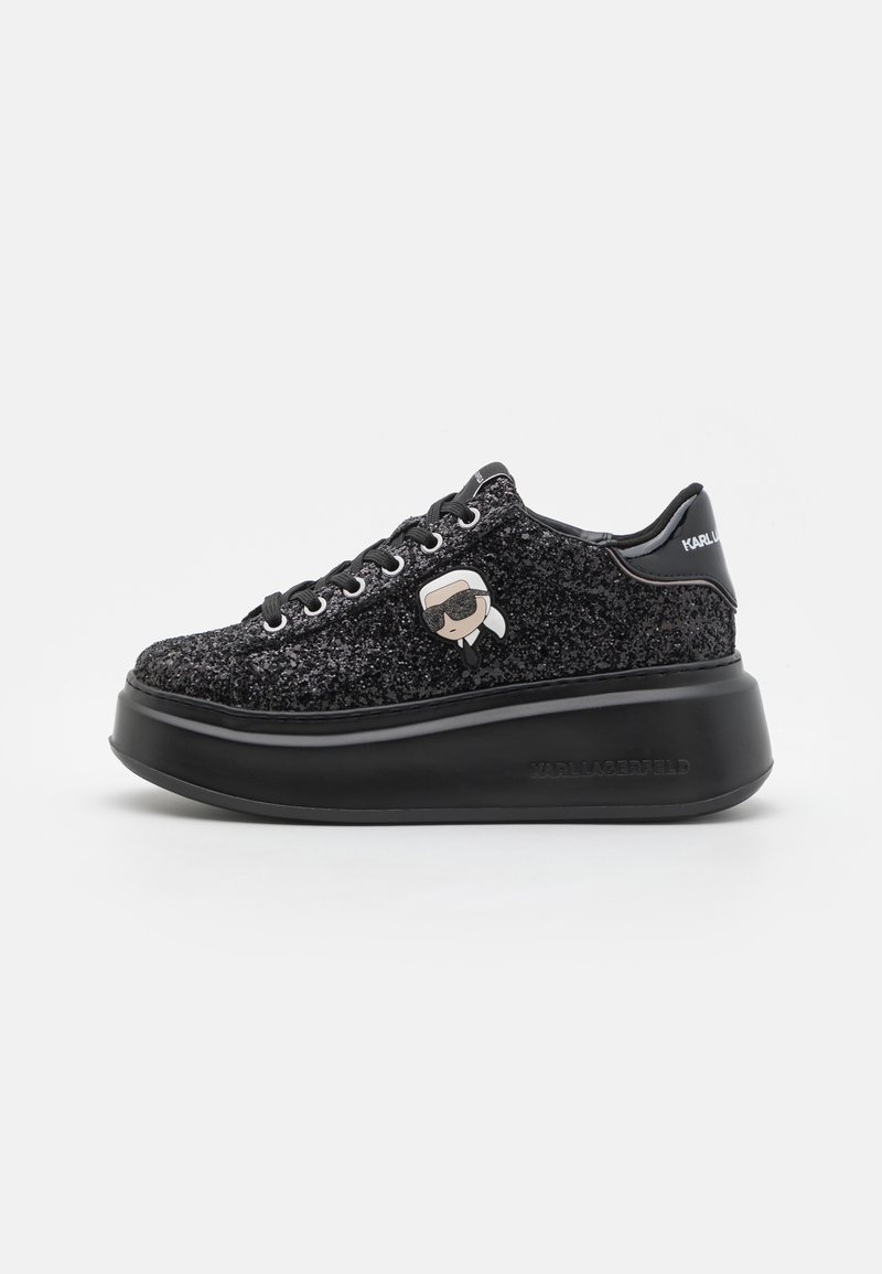 KARL LAGERFELD ANAKAPRI GLITTER - Sneaker low - black