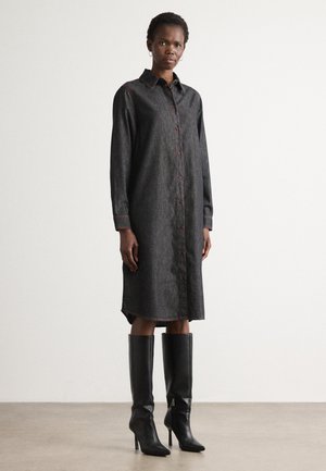 AIR CRISSY DRESS - Denimkjoler - black
