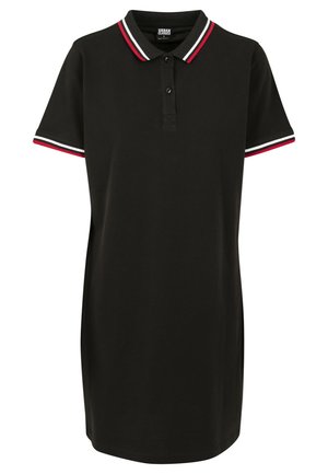 LADIES POLO DRESS - Freizeitkleid - black