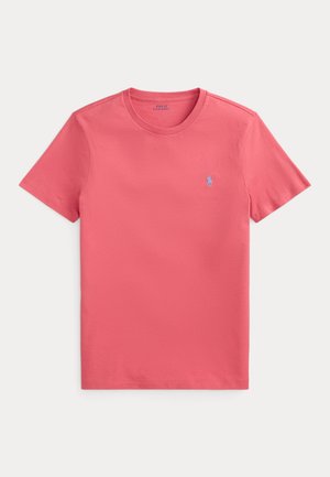 CUSTOM SLIM FIT JERSEY CREWNECK T-SHIRT - T-Shirt basic - red sky