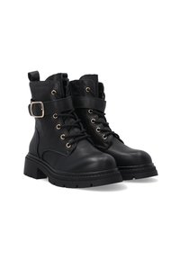 VENEZIA ANKLE BOOTS - Šněrovací kotníkové boty - black