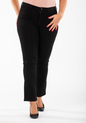 OBBO - Jean bootcut - noir