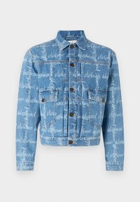 MARLENE JACKET UNISEX - Denim jacket - grid/blue