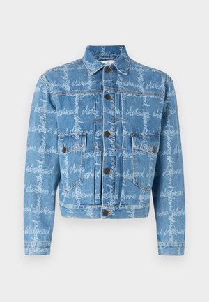 Vivienne Westwood MARLENE JACKET UNISEX - Denim jacket - grid/blue