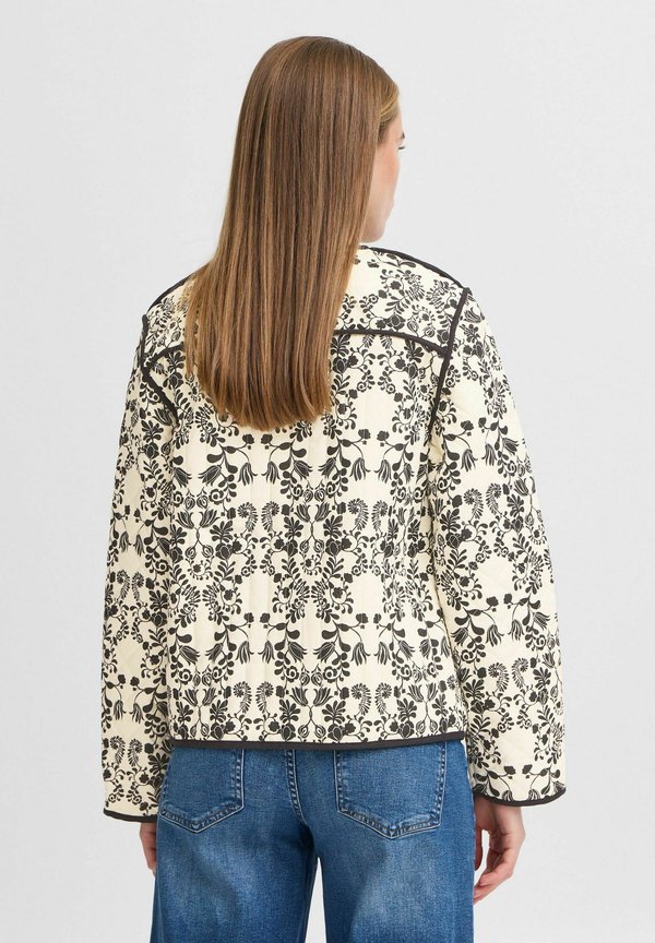 IHGIZARO - Summer jacket - almond milk flower aop4