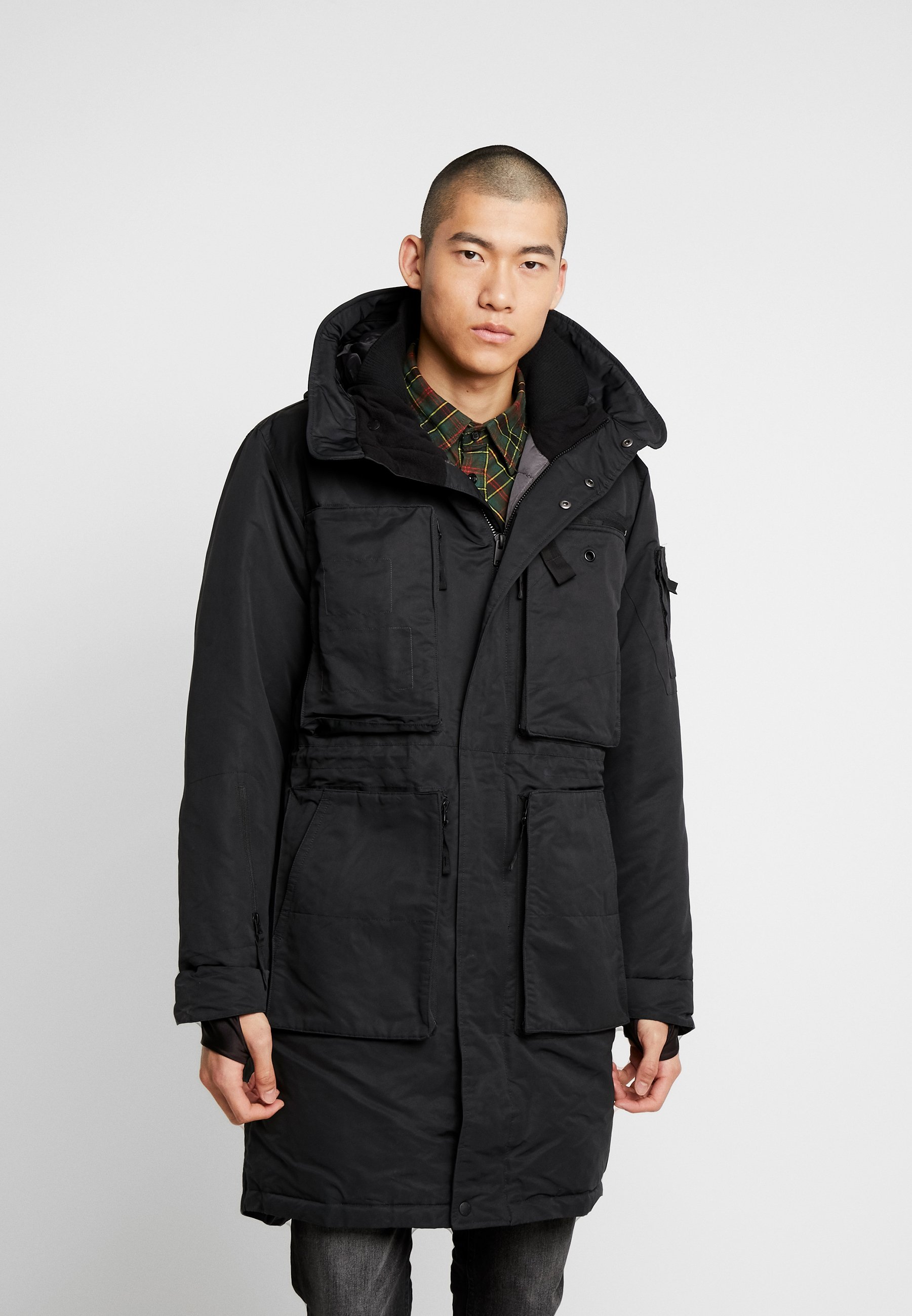 Denham FLUKE Winterjas shadow blackZwart Zalando.nl Minimum ANDAN Winterjas blackZwart Zalando.nl