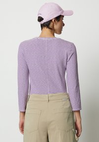 Marc O'Polo DENIM STREIFEN - Long sleeved top - multi grand violet