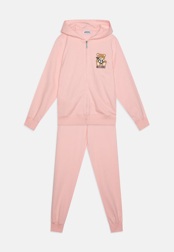 HOODED TRACKSUIT UNISEX SET - Zip-up sweatshirt - sugar rose