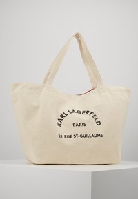 KARL LAGERFELD - RUE ST GUILLAUME TOTE - Shopping bag - natural Pienoiskuva 1