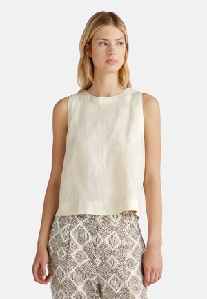 United Colors of Benetton SLEEVELESS - Blouse - beige