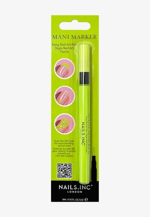 NAI MANI MARKER - Nail stickers - green neon