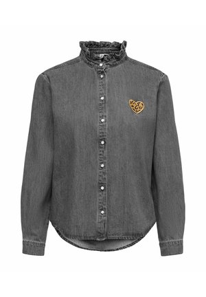 ONLY, SHIRT ONLWENDY SHIRT - Chemisier - medium grey denim