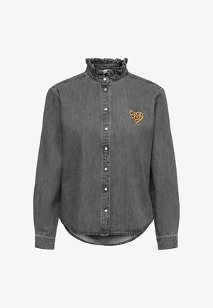 ONLY, SHIRT ONLWENDY SHIRT - Chemisier - medium grey denim