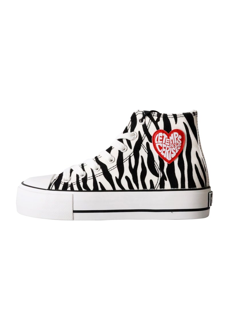 Le Temps Des Cerises LE TEMPS DES CERISES DREAM - Zapatillas altas - zebra