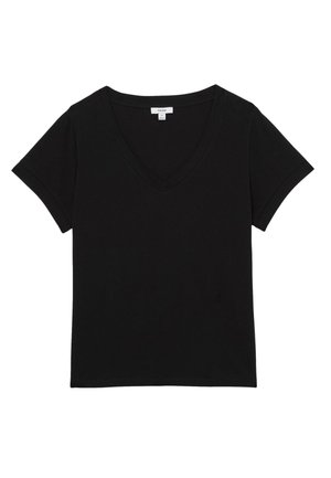 Reiss, REGULAR FIT - LUNA  V-NECK - T-shirts basic - black