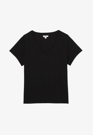 Reiss, REGULAR FIT - LUNA V-NECK - T-shirts basic - black
