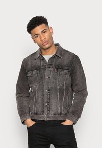 Levi's® TRUCKER JACKET - Casaco de ganga - round midnight trucker