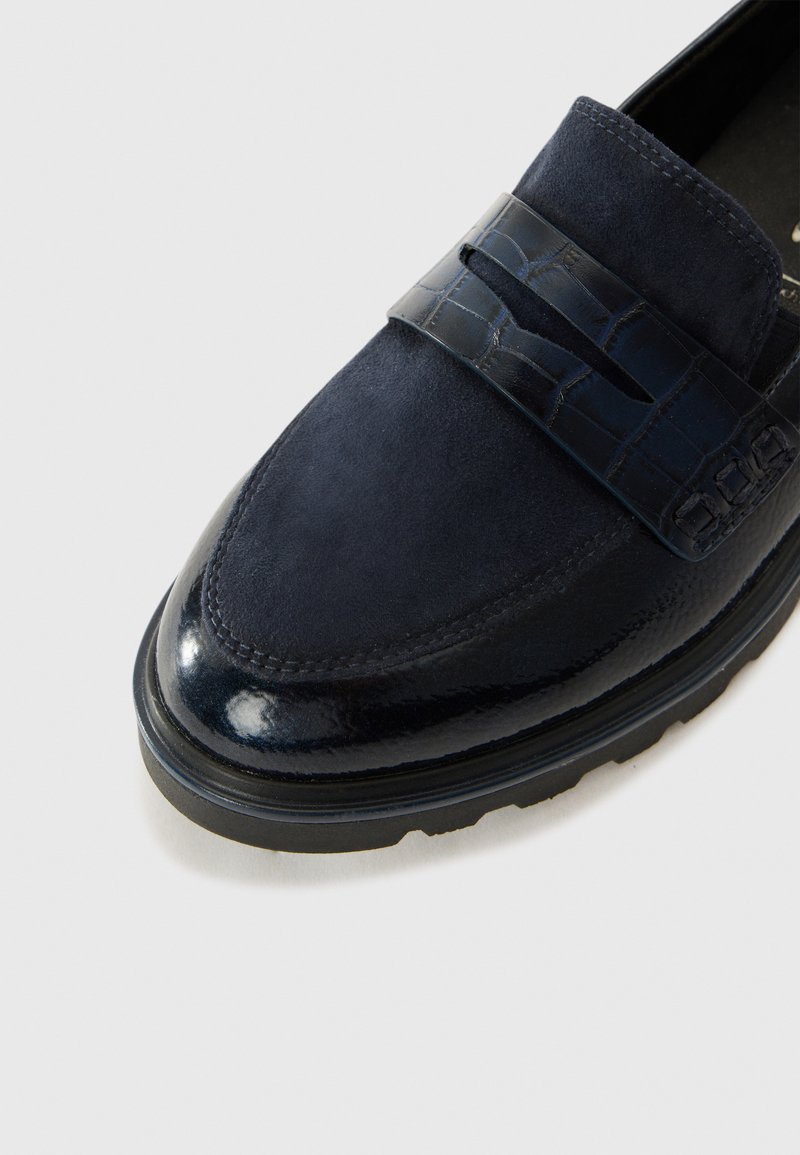 Tamaris Mocassino Donna 1-24228-44 - In Pelle, Tacco 2.5 Cm, Comodi Ed Eleganti