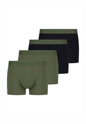 4ER PACK RETRO - Boxerbriefs - schwarz   grün