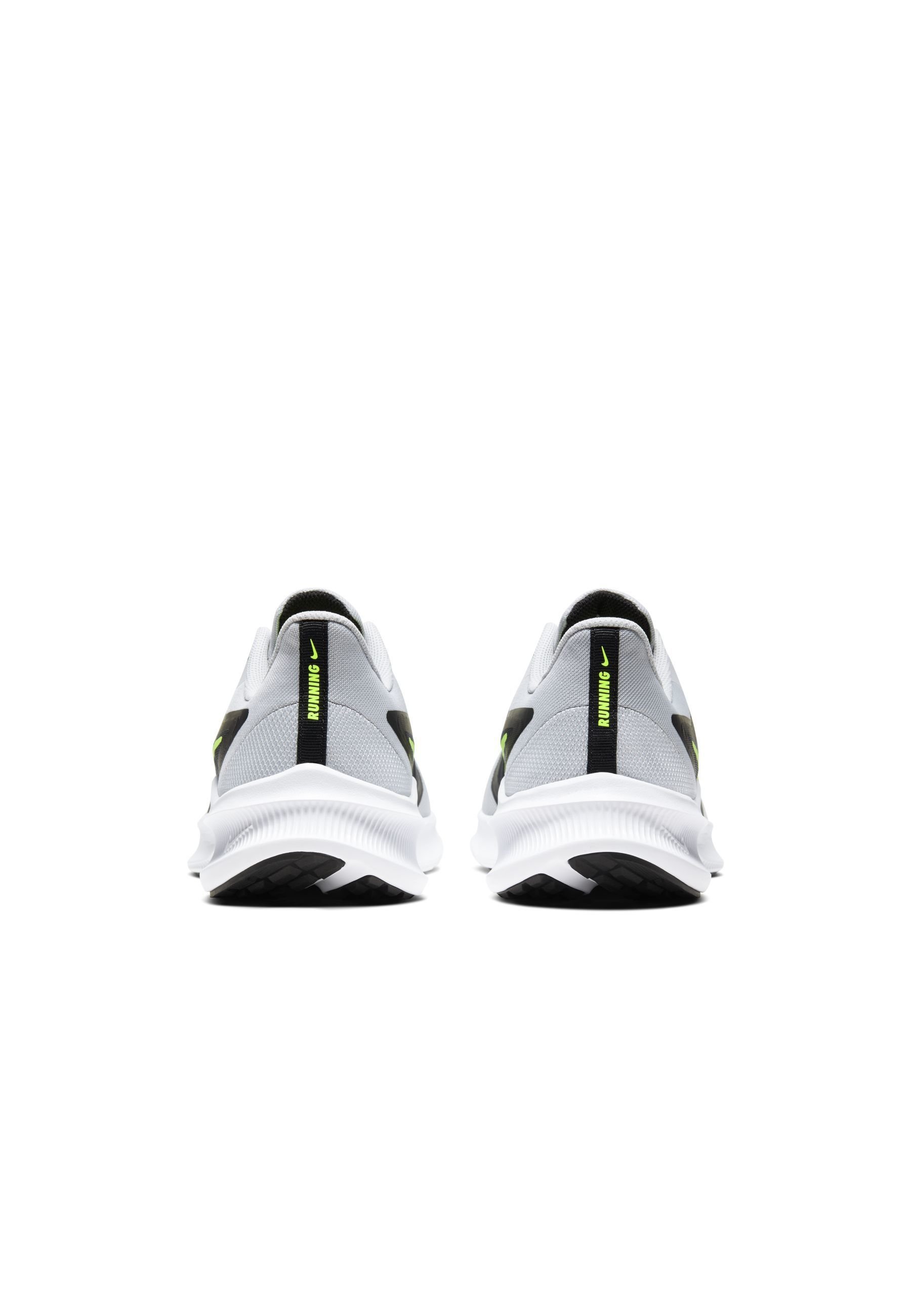 Nike Performance DOWNSHIFTER 10 - Zapatillas de running neutras - grey  fog/black/white/volt/gris - Zalando.es