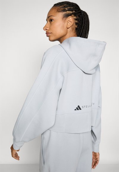 adidas by Stella McCartney HOODIE - Zip-up sweatshirt - clear onix