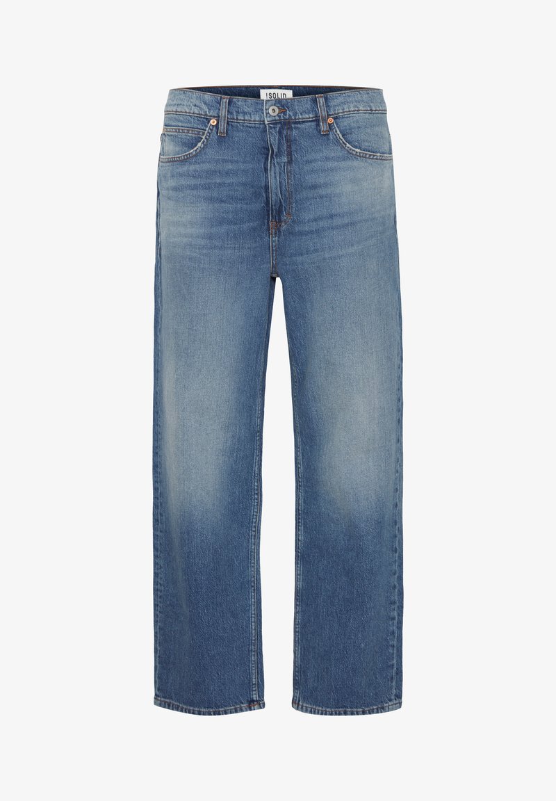 Solid SDVINCE TOMMY - Vaqueros rectos - middle vintage blue denim