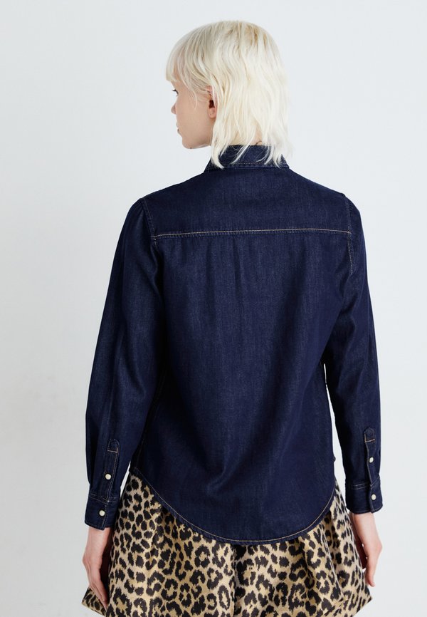 Button-down blouse - denim2