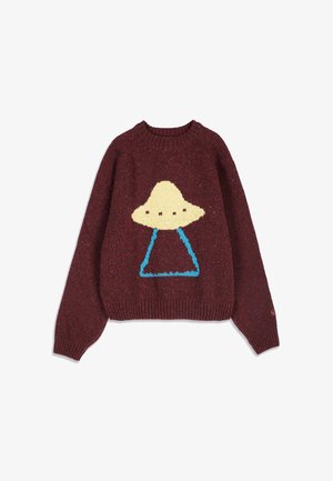 Bobo Choses, PIXEL ABDUCTION - Pullover - burgundy
