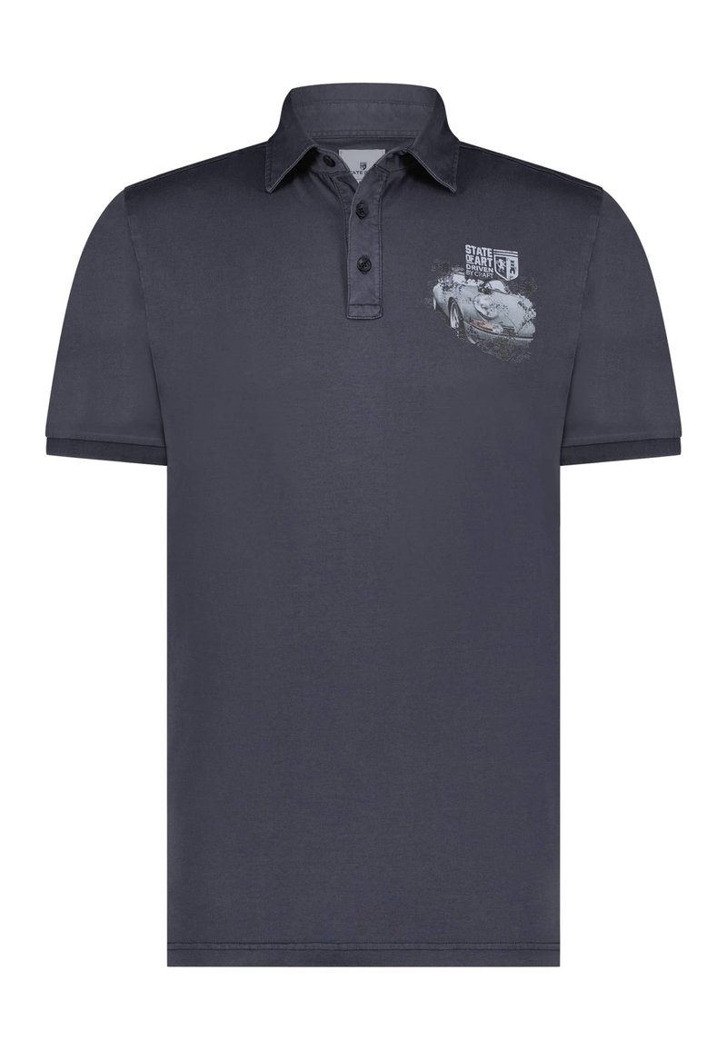 State of Art Poloshirt donkerblauw