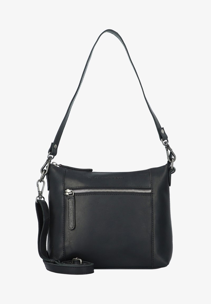 The Chesterfield Brand WAX PULL UP FARO - Bandolera - black