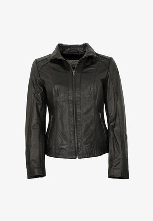 7eleven TINI - Lederjacke - schwarz