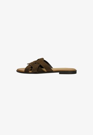 Wojas, KLAPKI DAMSKIE - Pantofle - brown