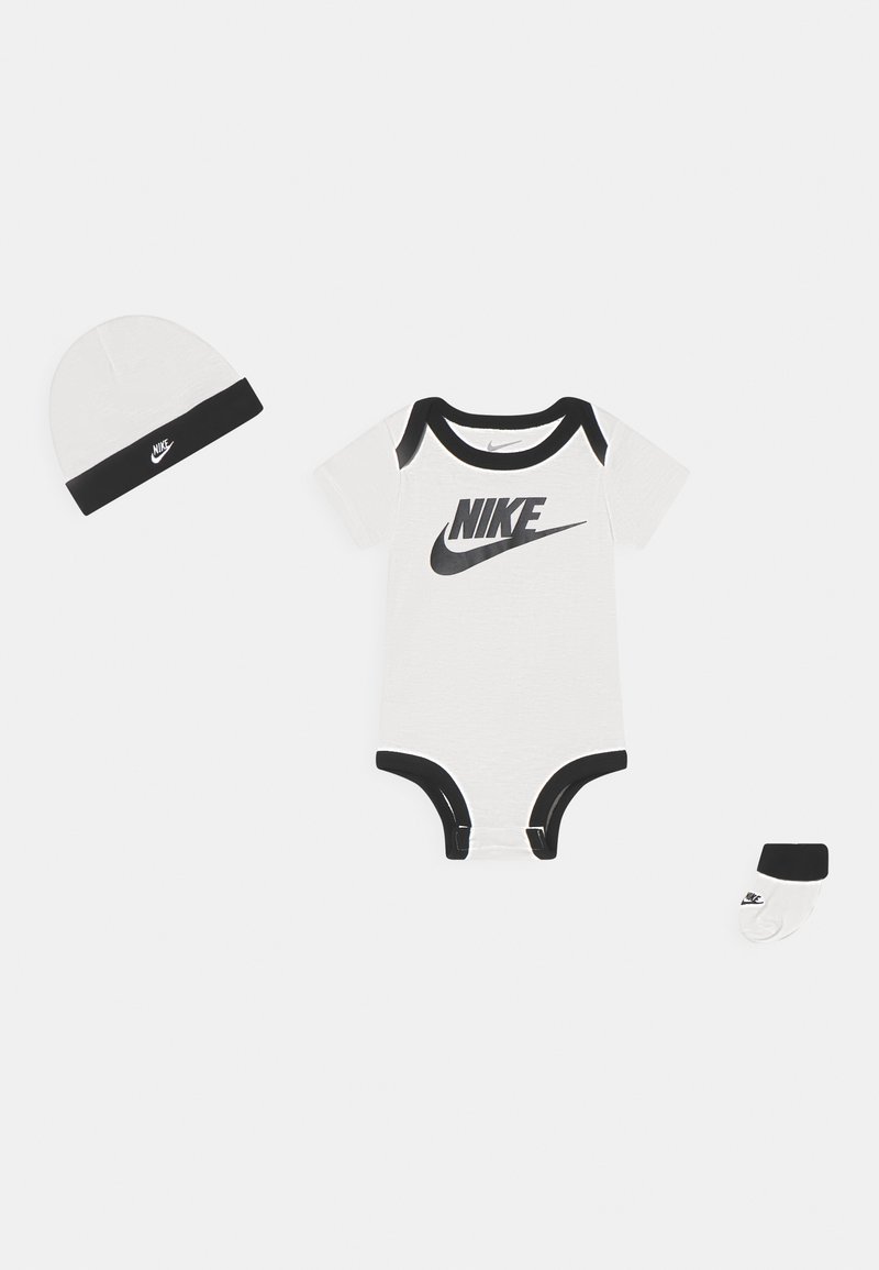 Nike Sportswear NIKE BABY 3 PIECE GIFT SET BODY BOOTIES & BEANIE UNISEX Muts sail/crème