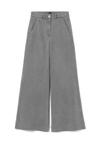 WIDE-LEG PALAZZO - Jeans a zampa - light grey