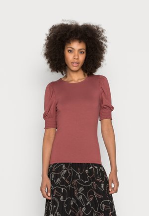 ONLELVAO-NECK SMOCK 2/4 - Long sleeved top - apple butter