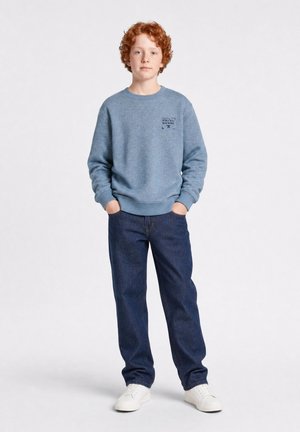 Petrol Industries, MELANGE CREW NECK SWEATER FORGERUN - Felpa - storm blue