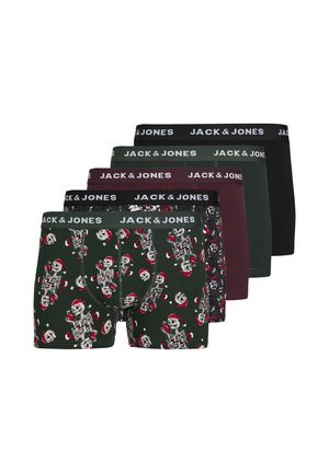 JACXMAS SKULLS  5 PACK - Boxers - scarab pack black