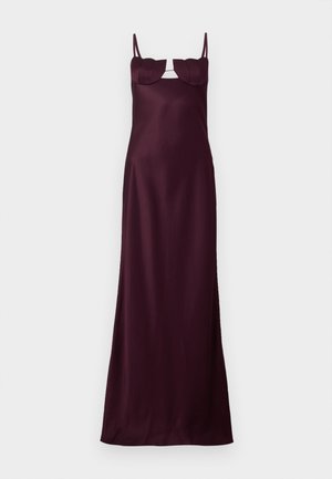 TULIP MAXI DRESS - Occasion wear - aubergine