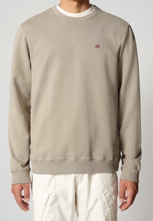 Mikina - mottled light grey