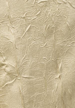 Teksturowana beżowa tkanina o pofalowanej powierzchni, prezentująca subtelną poświatę i organiczny wzór, idealna do tapicerki lub celów dekoracyjnych.