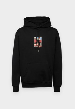 Jacker HOODIE BLACK TRADE UNISEX - Kapuutsiga pusa - black