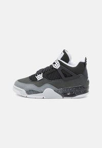 Jordan AIR JORDAN 4 RETRO UNISEX - Sneakers alte - black/white/anthracite/pure platinum