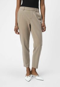 Object OBJLISA SLIM PANT - Trousers - desert taupe