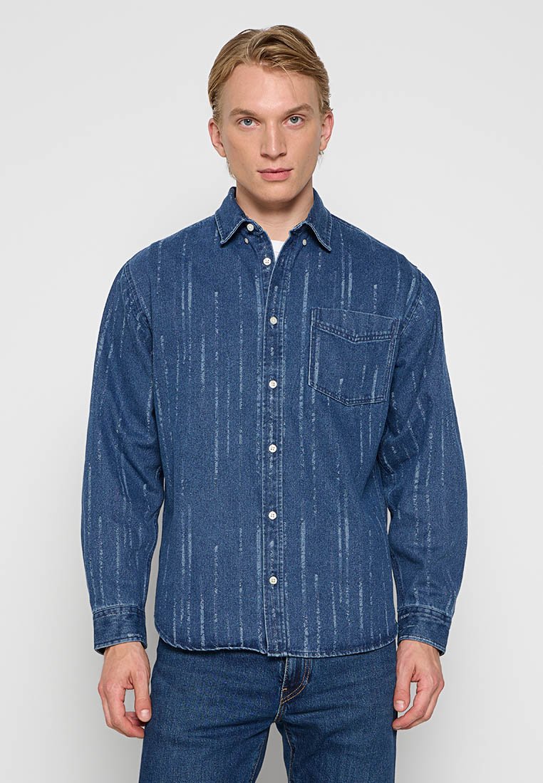 Redefined Rebel Overhemd blauw