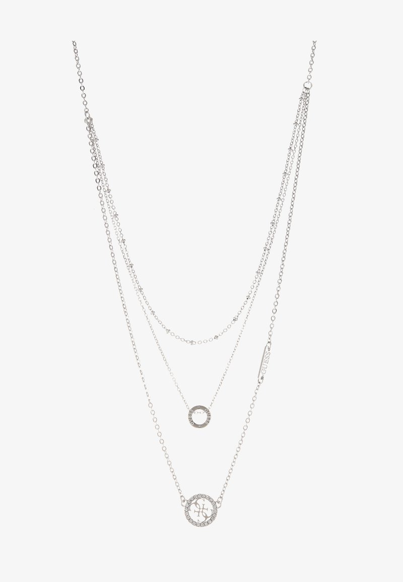 Guess Equilibre Collana Silver Coloured Argento Zalando It