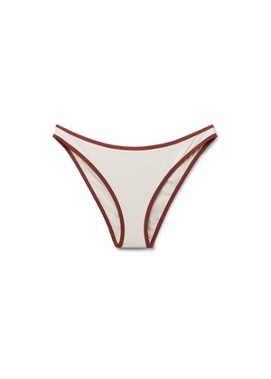 Calzedonia, BICOLOR PIPING - Bikini-Hose - white