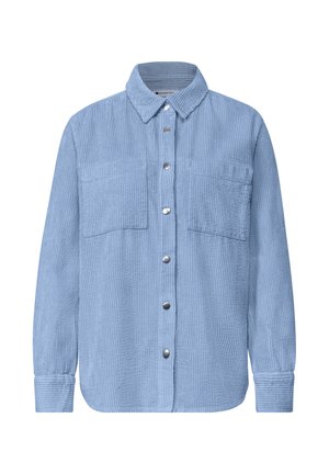 Street One, LANGARM HEMDBLSUE AUS CORD MIT KNÖPFEN - Chemisier - northern blue